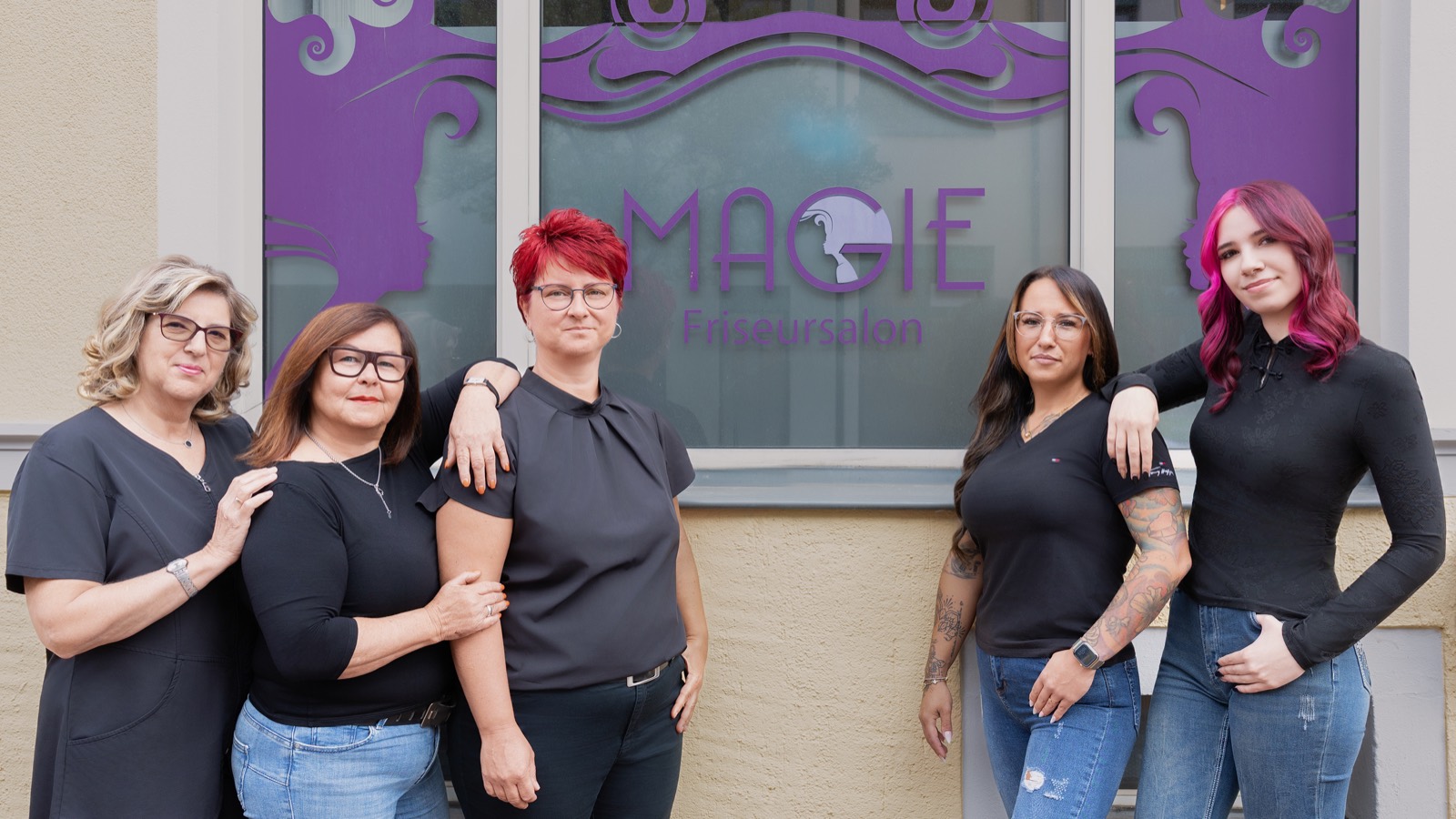 Der Friseursalon MAGIE in der Hauptstraße 9 in Weinböhla