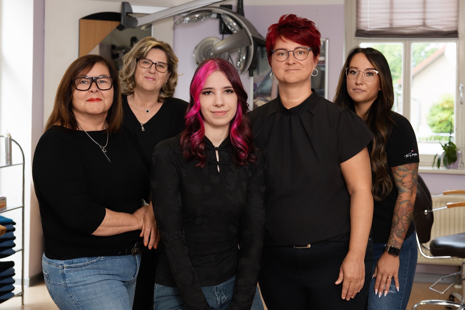 Das Team des Friseursalons MAGIE in Weinböhla