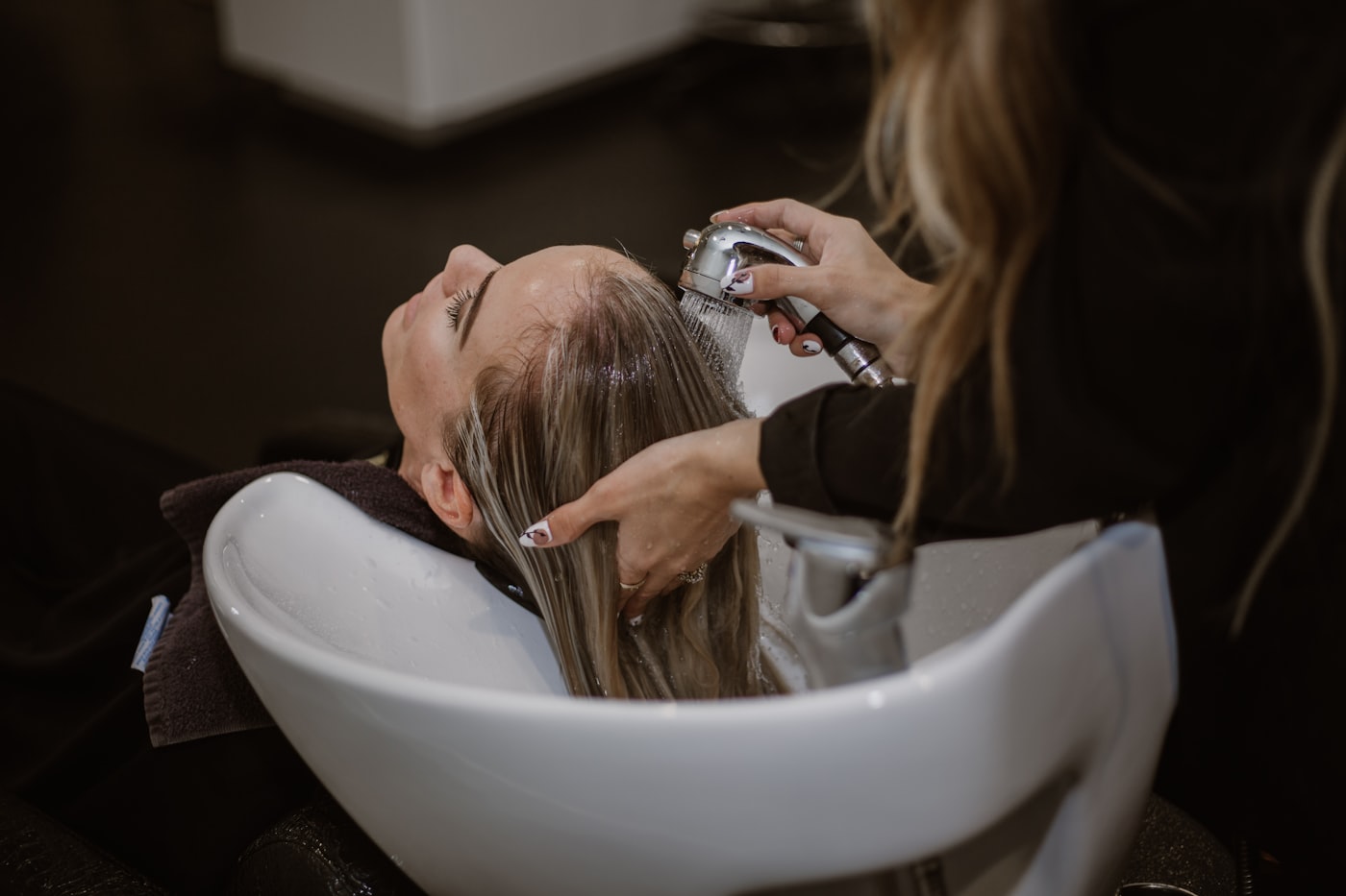 Haarschnitt im Salon